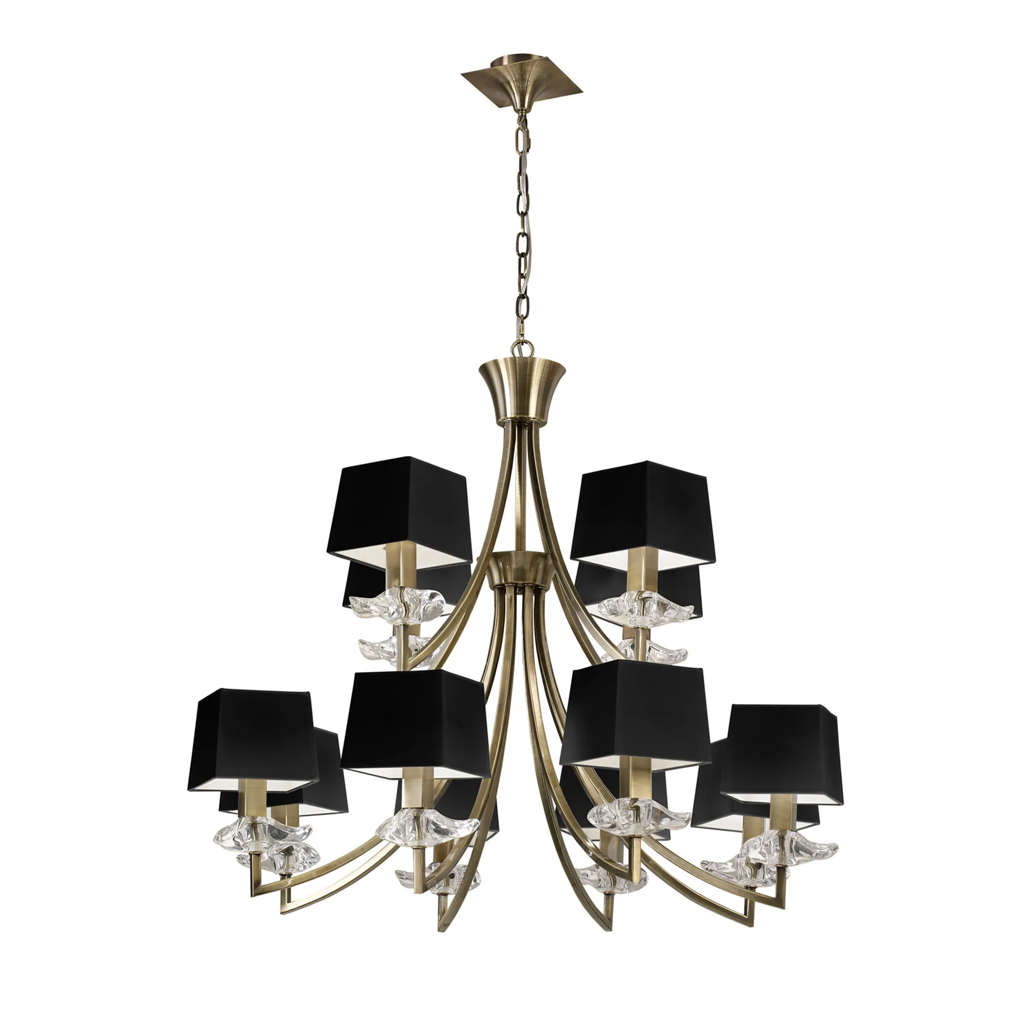 Akira AB Ceiling Lights Mantra Multi Arm Fittings